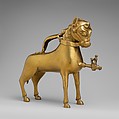 Aquamanile in the Form of a Horse, Copper alloy, German