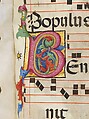 Benedictine Antiphonary, Belbello da Pavia (Italian, born Lombard, active ca. 1420–70) and collaborators, Tempera, gold, and ink on parchment; binding: leather over wood boards with copper alloy corner mounts and bosses, Italian