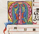 Benedictine Antiphonary, Belbello da Pavia (Italian, born Lombard, active ca. 1420–70) and collaborators, Tempera, gold, and ink on parchment; binding: leather over wood boards with copper alloy corner mounts and bosses, Italian