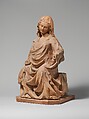 Enthroned Virgin, Goro di Gregorio (Italian, Siena, active ca. 1300–1334), Terracotta, Italian
