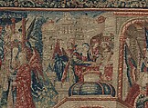Christ Is Born as Man's Redeemer (Episode from the Story of the Redemption of Man), Wool warp; wool and silk wefts, South Netherlandish