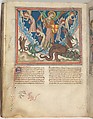 The Cloisters Apocalypse, Tempera, gold, silver, and ink on parchment; later leather binding, French