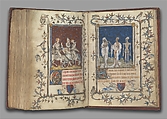 The Prayer Book of Bonne of Luxembourg, Duchess of Normandy, Attributed to Jean Le Noir (French, active 1331–75)  , and Workshop, Tempera, grisaille, ink, and gold on vellum, French