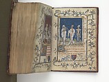 The Prayer Book of Bonne of Luxembourg, Duchess of Normandy, Attributed to Jean Le Noir (French, active 1331–75)  , and Workshop, Tempera, grisaille, ink, and gold on vellum, French