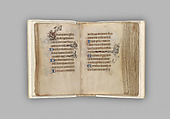 The Hours of Jeanne d'Evreux, Queen of France, Jean Pucelle (French, active Paris, 1319–34), Grisaille, tempera, and ink on vellum, French