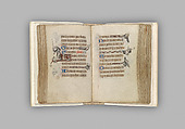 The Hours of Jeanne d'Evreux, Queen of France, Jean Pucelle (French, active Paris, 1319–34), Grisaille, tempera, and ink on vellum, French