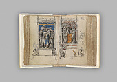 The Hours of Jeanne d'Evreux, Queen of France, Jean Pucelle (French, active Paris, 1319–34), Grisaille, tempera, and ink on vellum, French
