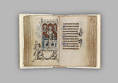 The Hours of Jeanne d'Evreux, Queen of France, Jean Pucelle (French, active Paris, 1319–34), Grisaille, tempera, and ink on vellum, French