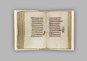 The Hours of Jeanne d'Evreux, Queen of France, Jean Pucelle (French, active Paris, 1319–34), Grisaille, tempera, and ink on vellum, French