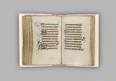 The Hours of Jeanne d'Evreux, Queen of France, Jean Pucelle (French, active Paris, 1319–34), Grisaille, tempera, and ink on vellum, French