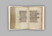 The Hours of Jeanne d'Evreux, Queen of France, Jean Pucelle (French, active Paris, 1319–34), Grisaille, tempera, and ink on vellum, French