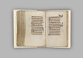 The Hours of Jeanne d'Evreux, Queen of France, Jean Pucelle (French, active Paris, 1319–34), Grisaille, tempera, and ink on vellum, French