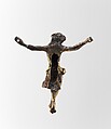 Crucified Christ, Copper alloy with gilding, North French or Mosan