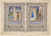 The Belles Heures of Jean de France, duc de Berry, The Limbourg Brothers (Franco-Netherlandish, active France, by 1399–1416), Tempera, gold, and ink on vellum, French