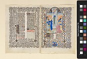 The Belles Heures of Jean de France, duc de Berry, The Limbourg Brothers (Franco-Netherlandish, active France, by 1399–1416), Tempera, gold, and ink on vellum, French