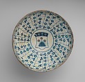Bowl, Tin-glazed earthenware, Spanish