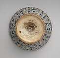 Bowl, Tin-glazed earthenware, Spanish