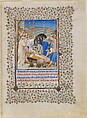 The Belles Heures of Jean de France, duc de Berry, The Limbourg Brothers (Franco-Netherlandish, active France, by 1399–1416), Tempera, gold, and ink on vellum, French