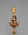 University Scepter, Silver and silver gilt on an iron core, North German