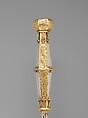University Scepter, Silver and silver gilt on an iron core, North German