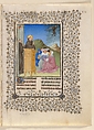 The Belles Heures of Jean de France, duc de Berry, The Limbourg Brothers (Franco-Netherlandish, active France, by 1399–1416), Tempera, gold, and ink on vellum, French