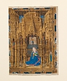 The Annunciation from the Hours of Charles of France, Master of Charles of France (French, active ca. 1450–75), Tempera, ink, and gold on parchment, French