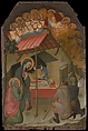 The Adoration of the Shepherds, Bartolo di Fredi  Italian, Tempera on poplar, gold ground, Italian
