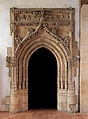 Gothic Doorway, Limestone, French