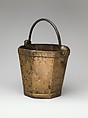 Bucket for Holy Water (Situla), Copper alloy, iron handle, German