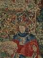 The Falcon's Bath, Tapestry with wool warp and wool wefts, South Netherlandish