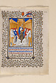 The Belles Heures of Jean de France, duc de Berry, The Limbourg Brothers (Franco-Netherlandish, active France, by 1399–1416), Tempera, gold, and ink on vellum, French