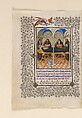 The Belles Heures of Jean de France, duc de Berry, The Limbourg Brothers (Franco-Netherlandish, active France, by 1399–1416), Tempera, gold, and ink on vellum, French