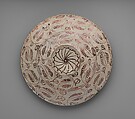 Dish, Tin-glazed earthenware, Spanish
