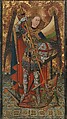 Saint Michael, Master of Belmonte  Spanish, Tempera and oil on wood, North Spanish