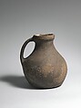 Jug, Unglazed earthenware, British