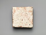 Tile with Eagle Motif, Glazed earthenware, British