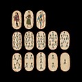 The Cloisters Playing Cards, Paper (four layers of pasteboard) with pen and ink, opaque paint, glazes, and applied silver and gold, South Netherlandish