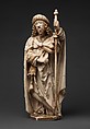 Saint James the Greater, Gil de Siloe (Spanish, active 1475–1505), Alabaster with paint and gilding, Spanish