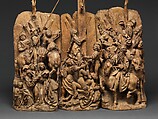 Crucifixion Group, Attributed to an associate of Hans Wydytz I (German, Strasbourg ca. 1475–ca. 1516 Strasbourg), Limewood, German