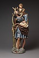 Saint Christopher Carrying Christ, Limewood, German