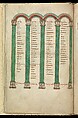 Gospel Book, Ink and opaque watercolor on parchment; modern leather binding, Carolingian
