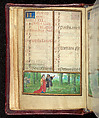 Book of Hours, Simon Bening (Netherlandish, Ghent (?) 1483/84–1561 Bruges), Tempera, gold, and ink on parchment; modern red leather binding, Netherlandish
