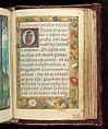 Book of Hours, Simon Bening (Netherlandish, Ghent (?) 1483/84–1561 Bruges), Tempera, gold, and ink on parchment; modern red leather binding, Netherlandish