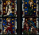 Saint John the Evangelist, Pot-metal and colorless glass with vitreous paint, Austrian