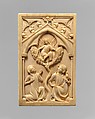 Cover of a Writing Tablet, Elephant ivory, French
