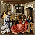 Annunciation Triptych (Merode Altarpiece), Workshop of Robert Campin (Netherlandish, ca. 1375–1444 Tournai), Oil on oak, Netherlandish