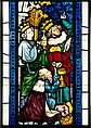 Adoration of the Magi from Seven Scenes from the Life of Christ, Pot-metal and colorless glass, vitreous paint and silver stain, Austrian