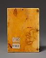 Right Leaf of a Diptych with Coronation of the Virgin, Elephant ivory, Italian