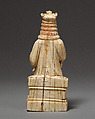 Enthroned Virgin and Child, Elephant ivory, traces of paint, Spanish