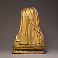Reliquary Bust of a Female Saint, Oak, painted and gilded, and human remains, South Netherlandish